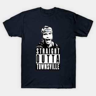 NQ Cowboys - Johnathan Thurston - STRAIGHT OUTTA TOWNSVILLE' T-Shirt